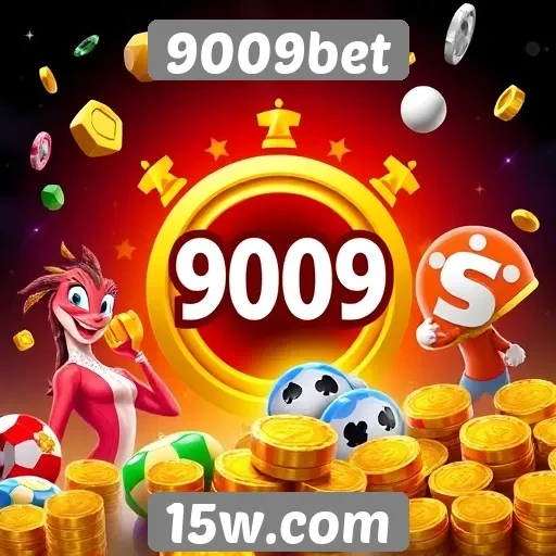 Variedade de jogos disponíveis no 9009bet